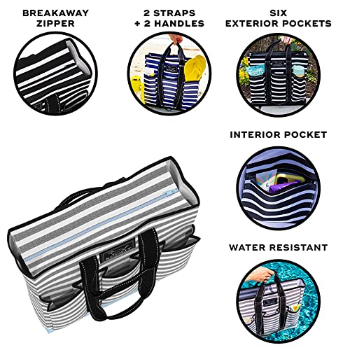 SCOUT Rocket Pocket Tote - Multi-Pocket Travel, Nurse, Teacher, Mom Tote, 7 Pockets Total, Two Sets of Straps, Folds Flat2