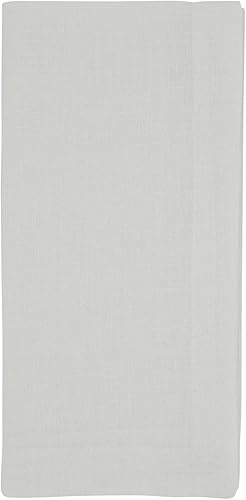 Miniatura 2 de Fennco Styles Servilletas de cóctel de 100 % lino de color sólido para uso diario, 10 pulgadas de ancho x 10 pulgadas, juego de 4 posavasos de tela