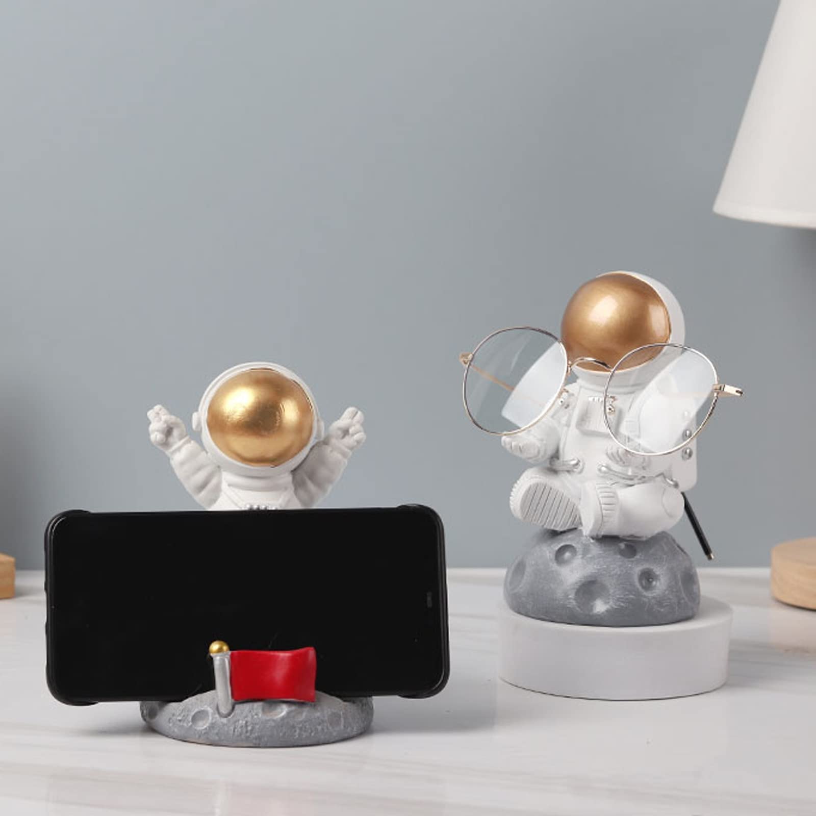 Brillen Halterung für Brille, Kreativ, Astronaute, Pl, Aufbewahrungsbrille, Sonnenbrille, Astronaut, Sunlasses Ständer, Dekoration für Brillenträger (Farbe: 1)