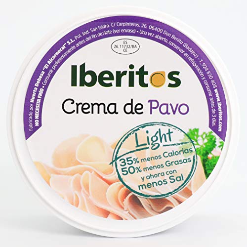 Iberitos - Crema De Pavo Light - 1 Lata X 250 Gramos
