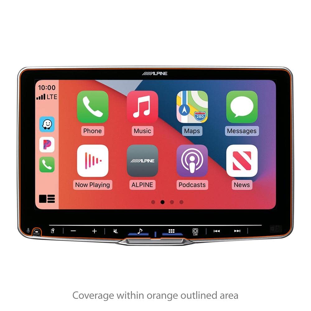 BoxWave Screen Protector Compatible with Alpine ILX-F509 - ClearTouch Anti-Glare (2-Pack), Anti-Fingerprint Matte Film Skin for Alpine ILX-F509