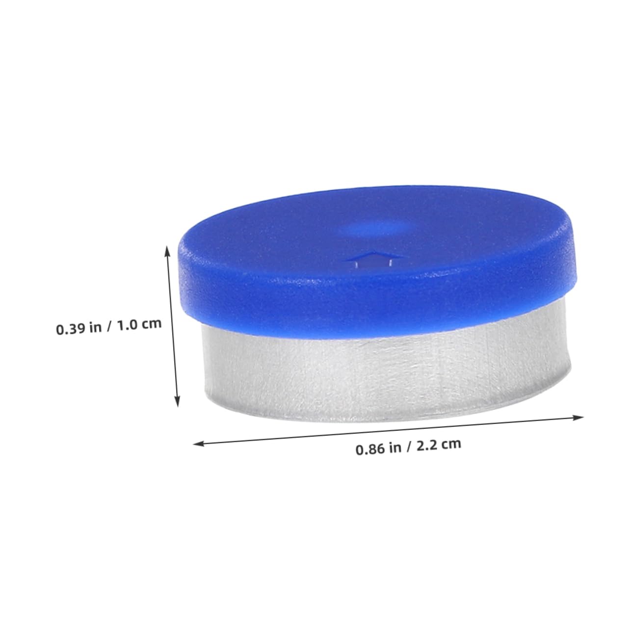 SOLUSTRE 200pcs -up Bottle Caps Aluminum Plastic Material Excellent Sealing Easy Install Caps for Bottles