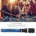 VGEBY Billiard Pool Cue Extender, Nine-Ball Club Telescopic Billiard Holder Billiard Extension Extender Pool Cue Extension (Blue)