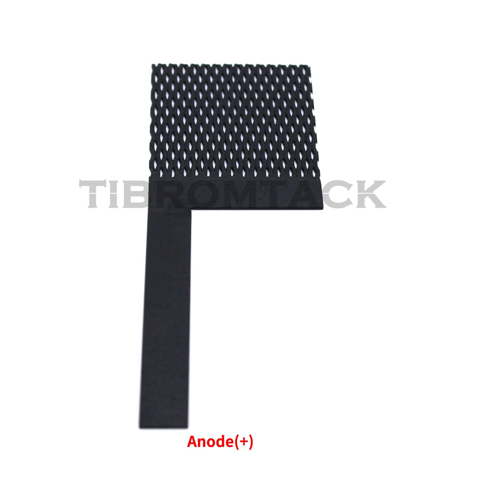 Anode pour application électrochimique de titane, grille d'anodes en titane avec revêtement MMO en iridium et plaque électrolytique cathodique sans revêtement