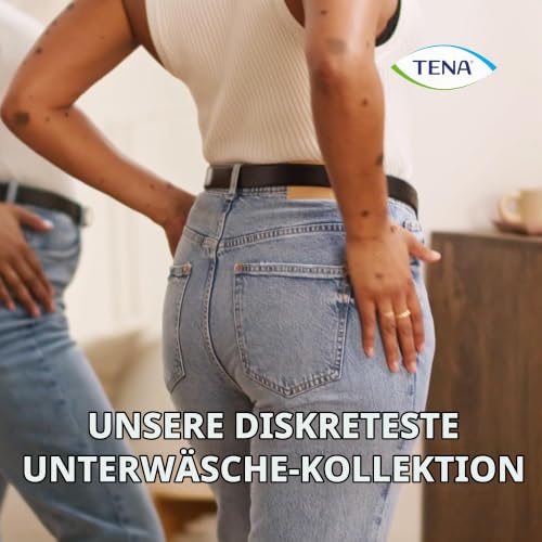 Tena Silhouette, Noir, Niedrige Taille, Größe L, 27 Höschen – Ansicht 4