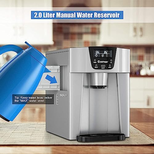 Fabricadora de hielo y dispensador de agua 2 en 1 VIDECOR miniatura 6
