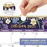 Calendar 2025-2026, 18-Month Calendar Runs from July 2025 to December 2026, 11.5" x 14.7", Spiral Binding Hanging Monthly Wall Calendar,Perfect for Home, School, or Office, Midnight Garden - Image 4