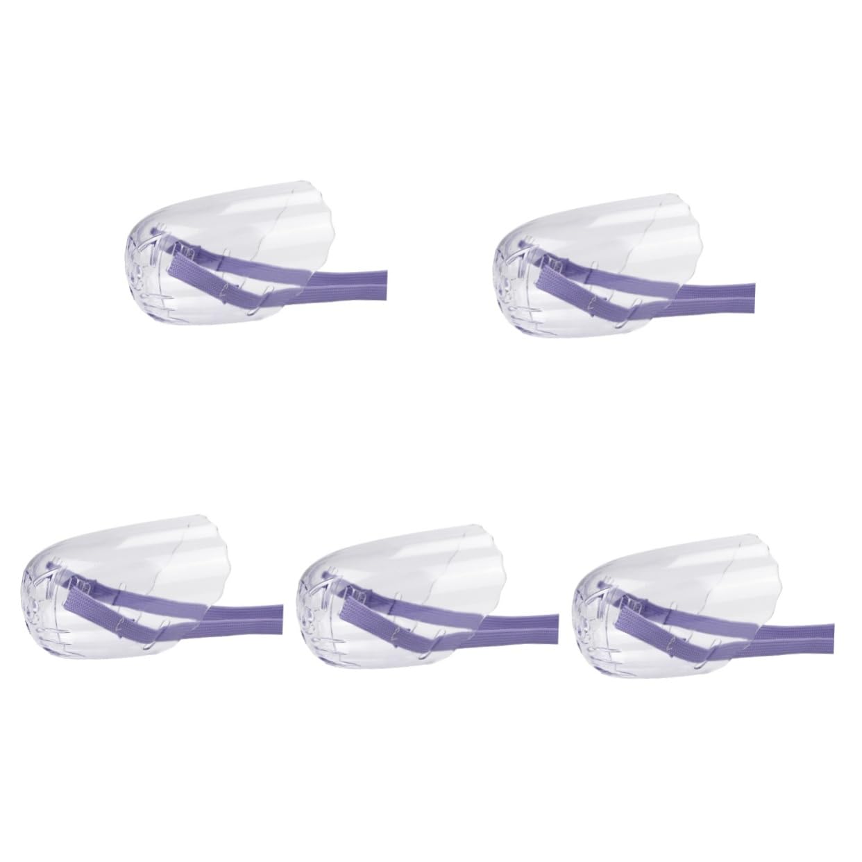 DOITOOL 5piezas Bozal para Gatos y Transpirable Diseño Práctico Mascara De Boca para Actividades Al Aire Fácil De Limpiar y Usar para Baños y Visitas Al Veterinario