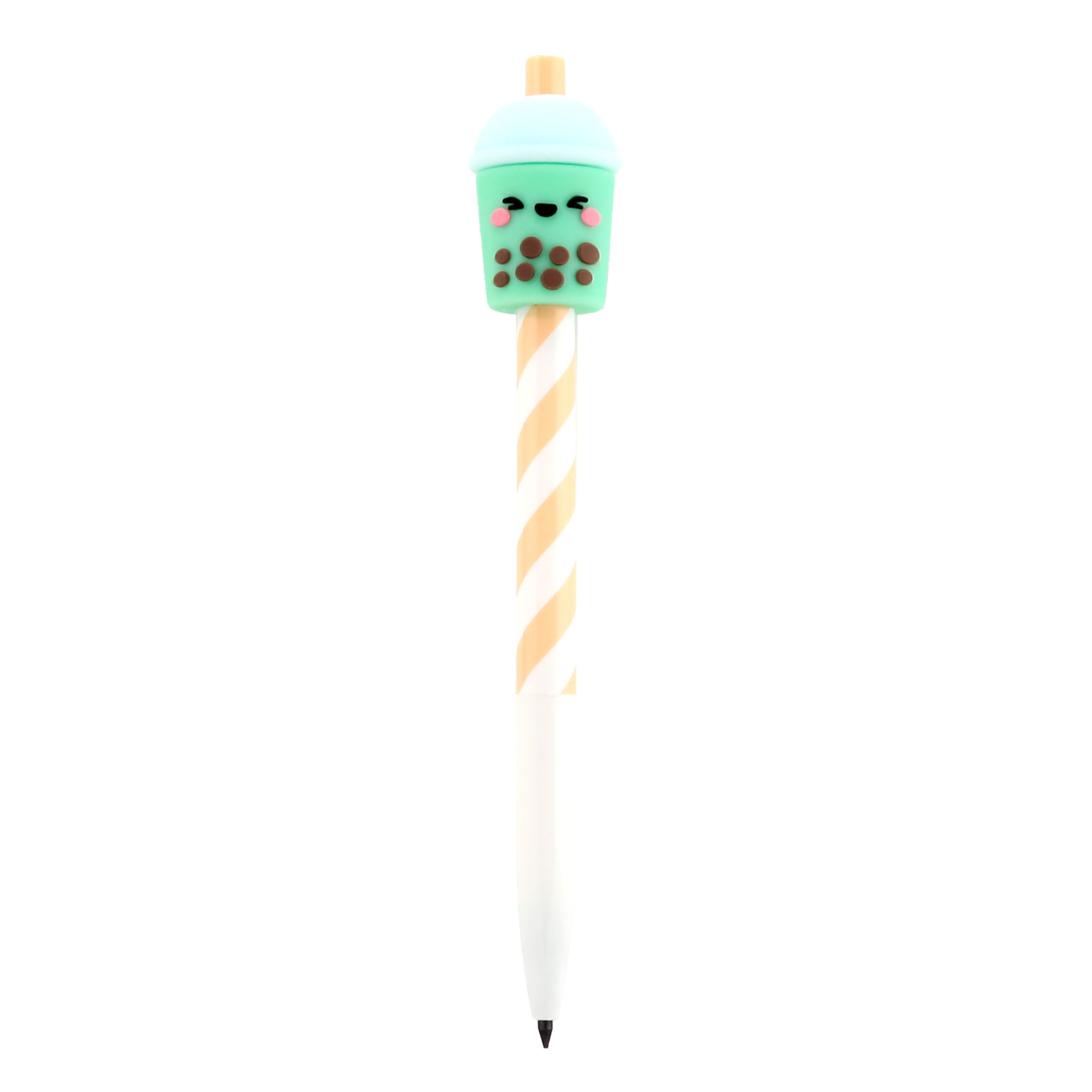 Puckator Foodiemals Bubble Tea Everlasting Pencil – Cool Cute Infinity Ifinite penna a matita illimitata per bambini scuola disegno diario – forniture per il rientro a scuola penne matite regali