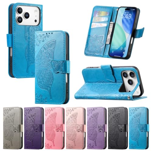 Étui iPhone 17 Pro noir compagnon de voyage idéal avec motif papillon chic - 2