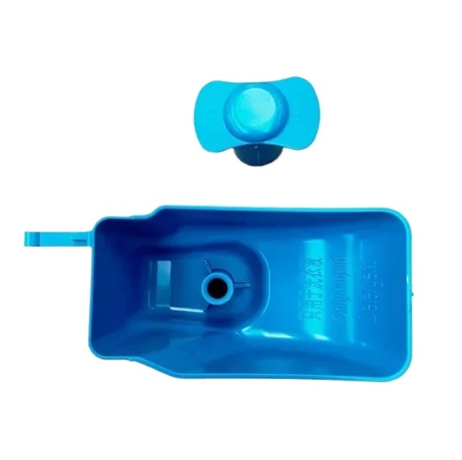 Kompatibel mit Bosch und Siemens Waschmaschinen – Ersatzteil for Waschmittelschublade, Siphonbox und Griff