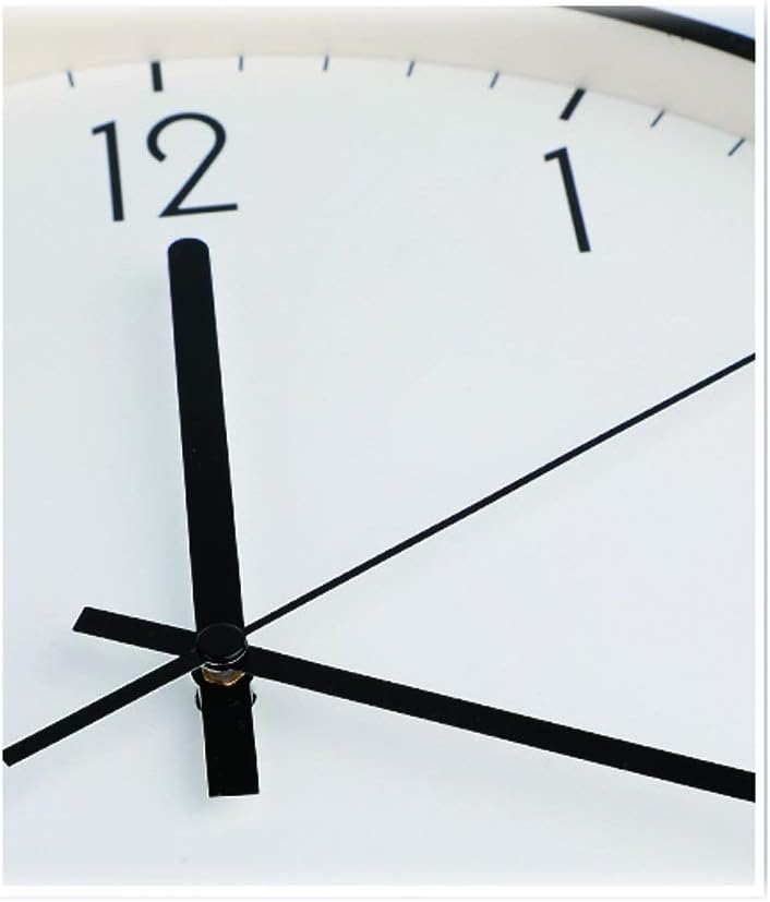 Desk Clock/Creative， Fashion， Simple Style/Bedroom， Living Room， Home Table Clock/Mantel Clock，13.8 Inches，Black， Metal Table Clock