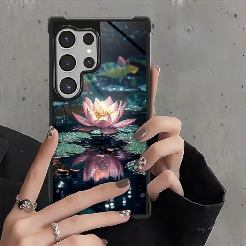 Coque Samsung S26 Ultra fleur lotus rigide protection