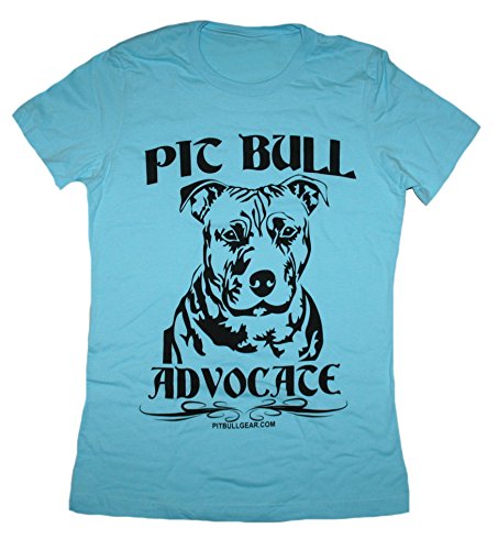 Pit Bull Advocate Womens Fitted Shirt Gift, Pitbull Mom, Pitbull Accessories
