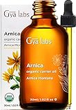 Gya Labs Organic Arnica Oil for Body and Skin - Soothe Sore Muscles and Sensitive Skin with Arnica...