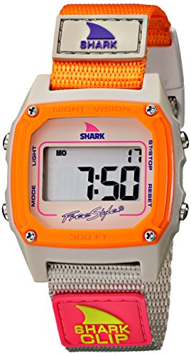 Freestyle Women's FS84860 Shark Clip Multicolor Digital Watch with Nylon Band