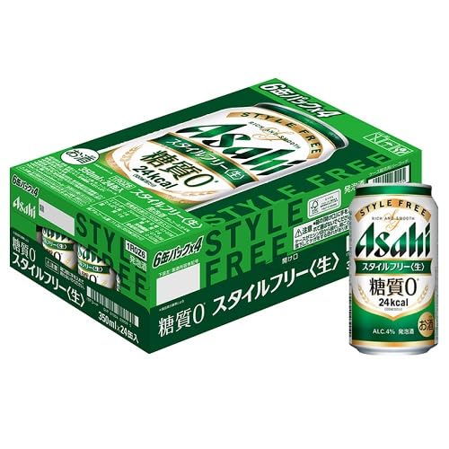 Amazon.co.jp: アサヒ スタイルフリー350ml1ケース(24缶入) : 食品