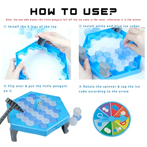 Juego Save Penguin Break Ice Frozen para niños 4-8 años miniatura 5