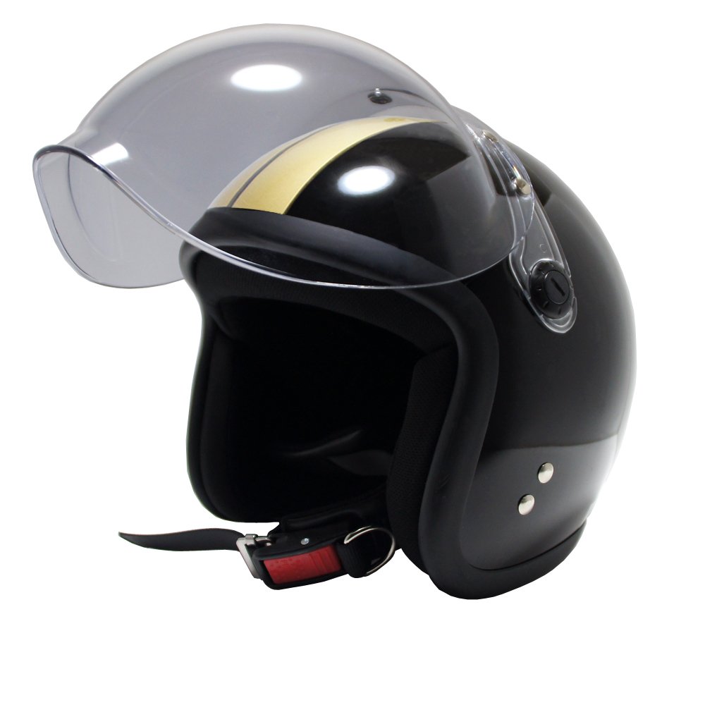 Amazon.co.jp: [ビーアンドビー] バイク用 ジェットヘルメット