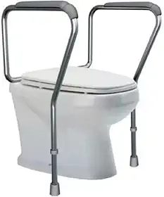 Barra de Apoio em Alumínio para Vaso Sanitário
