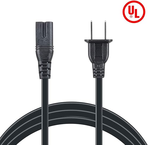 Miniatura 3 de ABLEGRID Cable de alimentación de 4.9ft de CA, enchufe de enchufe para Memorex 2Xtreme 2 X Tree Digital AM-FM reproductor de CD portátil Boombox