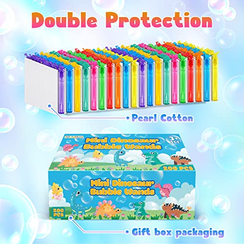 Ochido 200 Pcs Mini Bubble Wands,Bubble Party Favors For Kids,For Themed Birthday,Wedding,School Classroom Prizes Christmas, New Year,Carnival Prizes,Summer Bubble Wands,Outdoor Gifts For Girls & Boys #TOP4