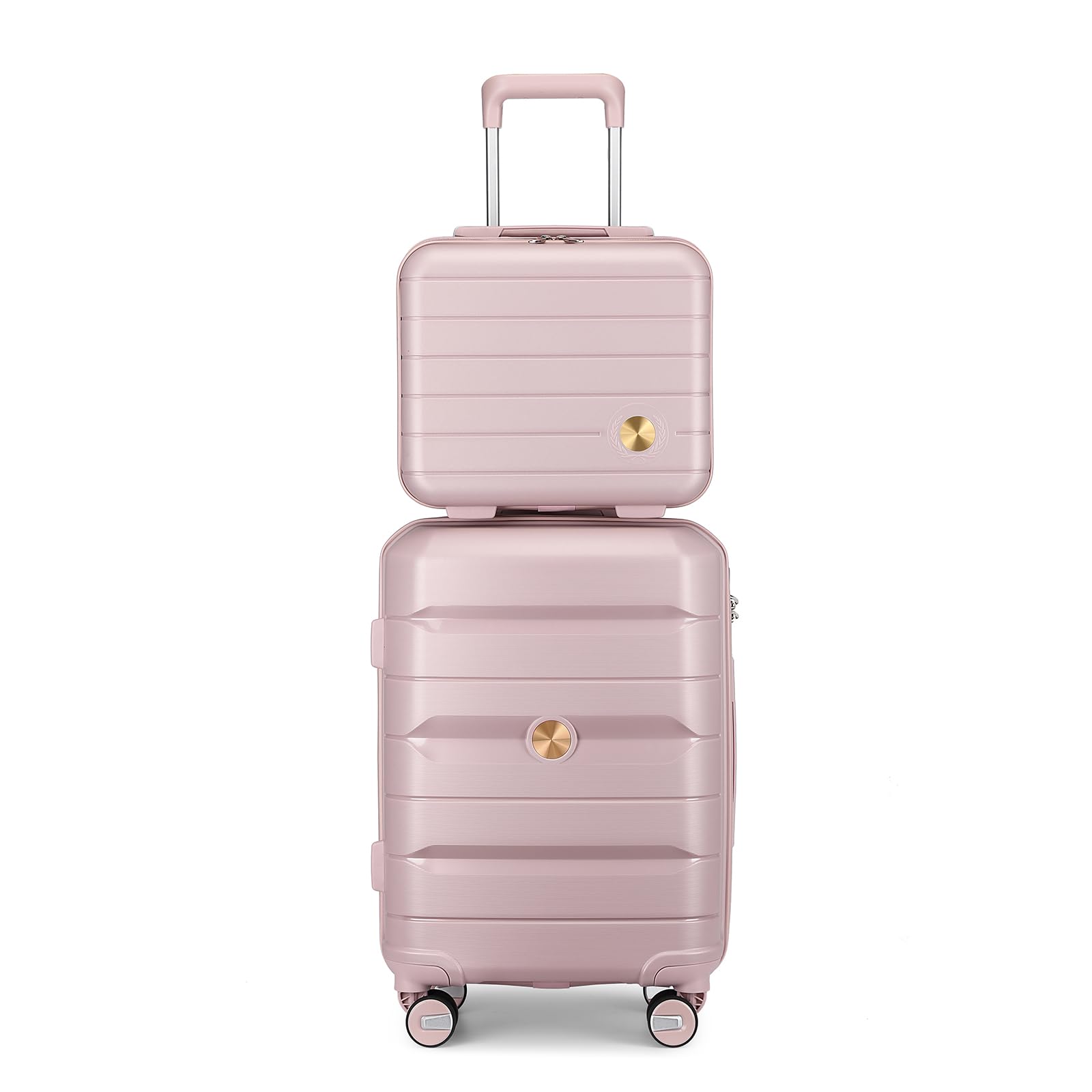 Somago 2 Piece Luggage Set Carry On Suitcase 20 INCH Lightweight Hard