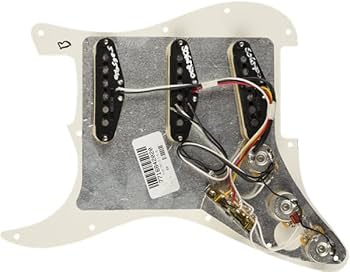 Squier ストラトキャスター　ピックアップ　Fender TEXMEX Amazon | Fender フェンダー ◇ Pre-Wired Strat Pickguard, Tex