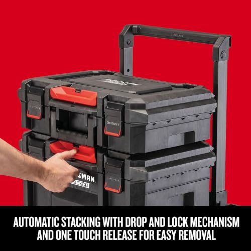 Image of CRAFTSMAN VERSASTACK XL Rolling Tower Tool Storage System, 4 piece (CMST60420)