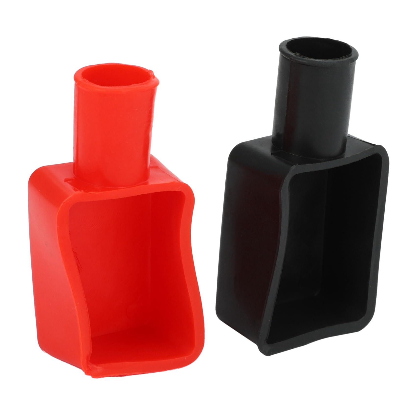 Fundas de protección positivas y negativas para batería de coche, fundas de goma, fundas de protección de terminal de batería