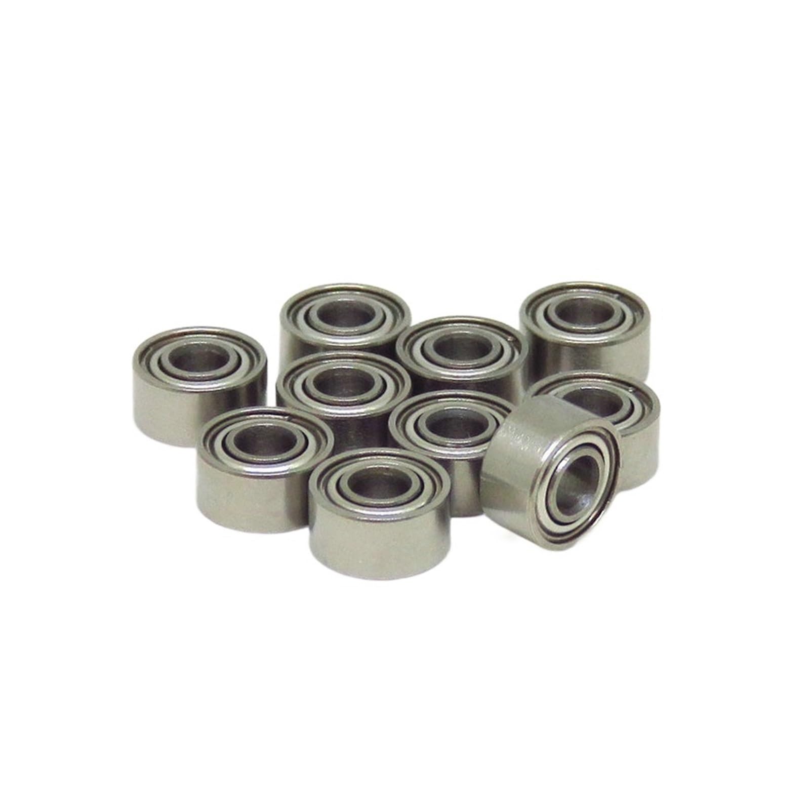HCVYQMMJ 10 Pieces 3x6x2.5mm SMR63ZZ Bearing ABEC7 Stainless Steel 3 * 6 2. MR63 SMR63 Z ZZ L630ZZ Fishing Reel Cup(SMR63Z 3x6x2.5mm)