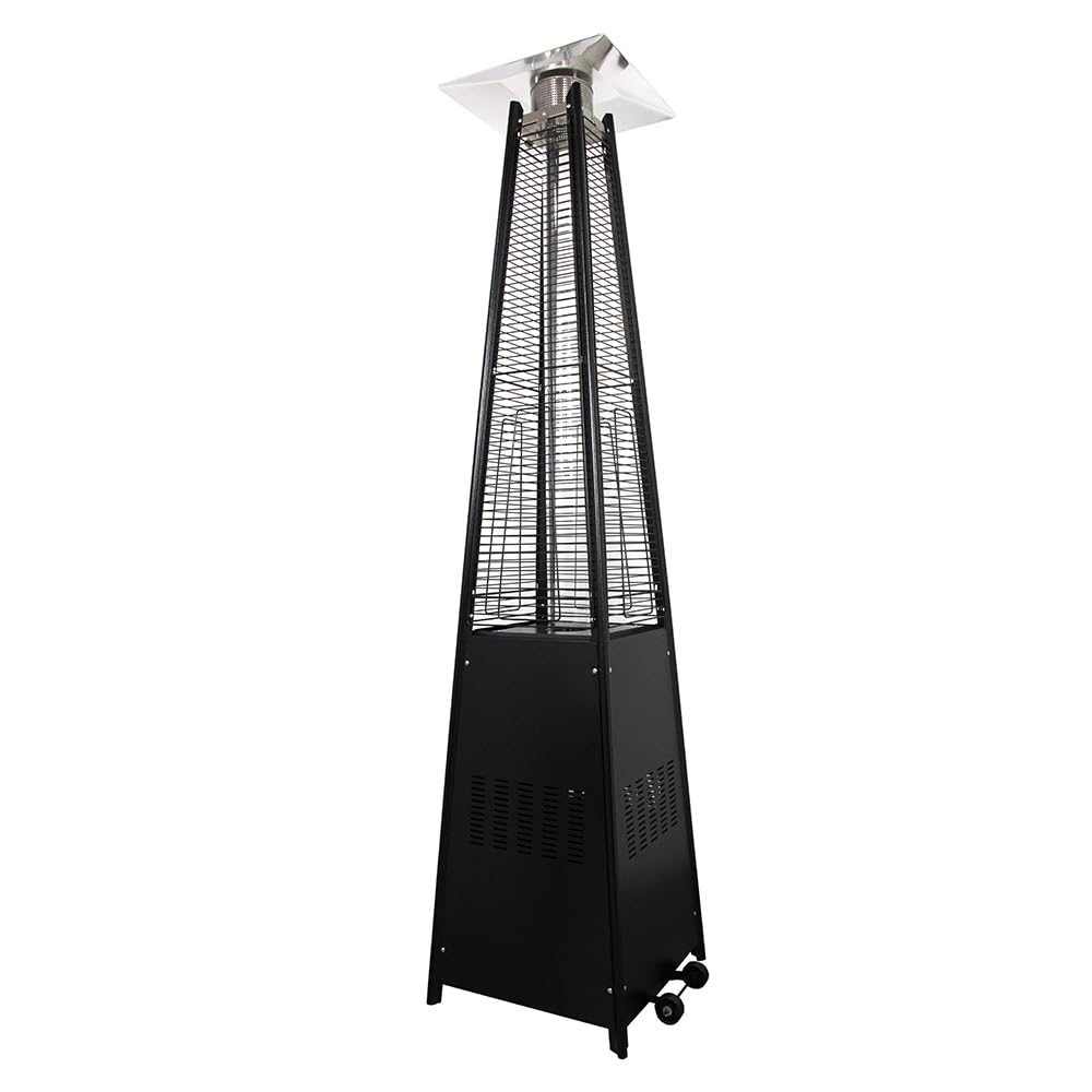 Stufa a Gas da Esterno Pyramid 13kW Riscaldatore a Fiamma Viva per Giardino Bar e Ristoranti