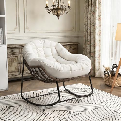 PerGar Fauteuil à Bascule Egg Shape