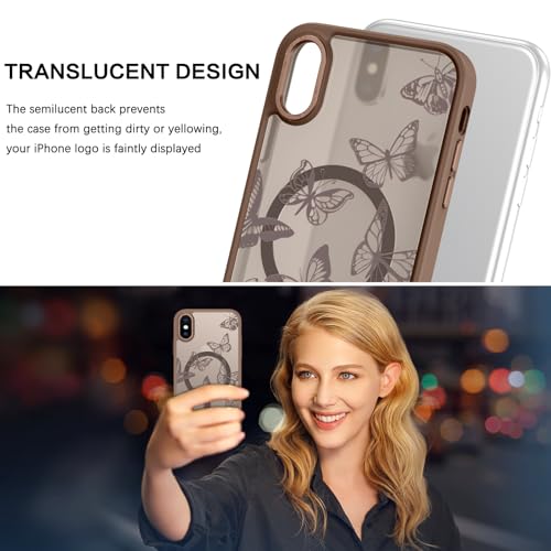 Coque iPhone Xs Max motif papillon, le cadeau idéal pour filles