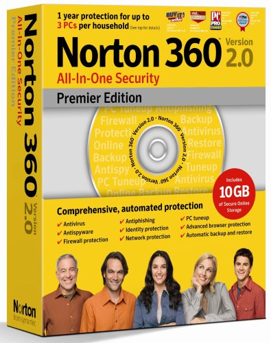 Preisvergleich Produktbild Norton 360 2.0, Premier Edition (PC)
