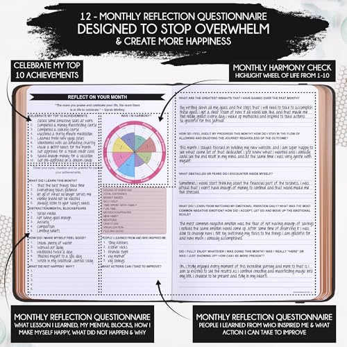 Image of 2027 Planner Weekly and Monthly & Manifestation Journal for Women