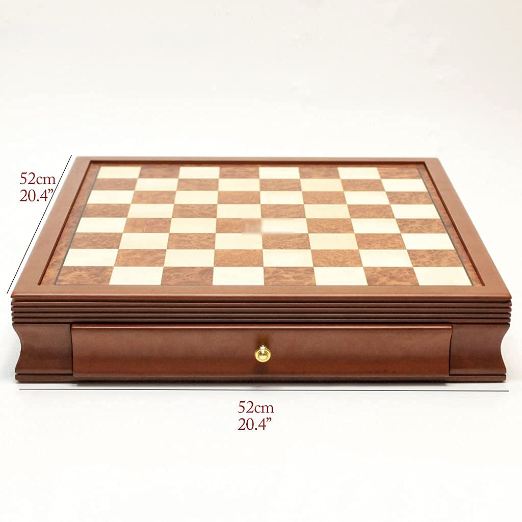 Amazon.co.jp: 木製チェスボックス チェス盤 チェス駒収納