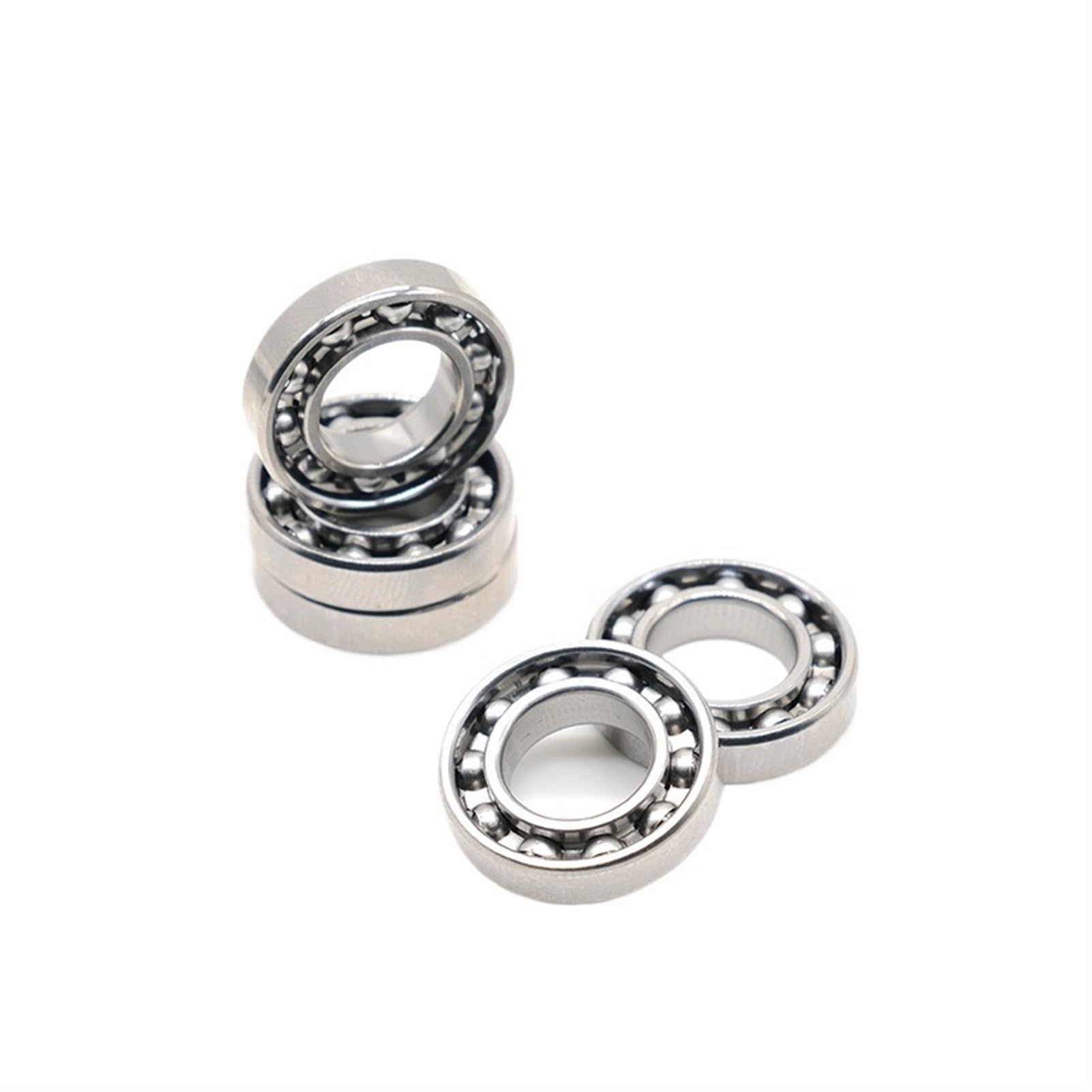 Cojinetes de bolas de ranura profunda 10 Uds 6202 rodamiento 15 * 35 * 11mm ABEC-7 for motocicletas cigüeñal de motor 6202 rodamientos de bolas abiertos sin grasa