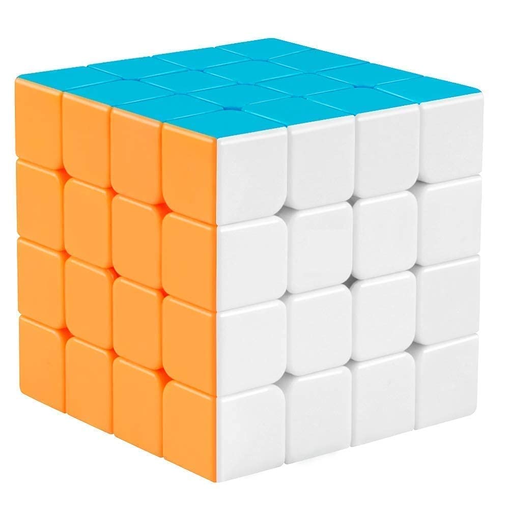 4 x 4 x 4 High Speed Stickerless Magic Problem Solving Cube (4x4x4)