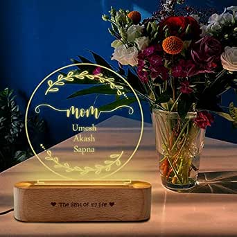 ZOCI VOCI Nostalgia Flora Lampe Rotative Pour 4 Photos Noir