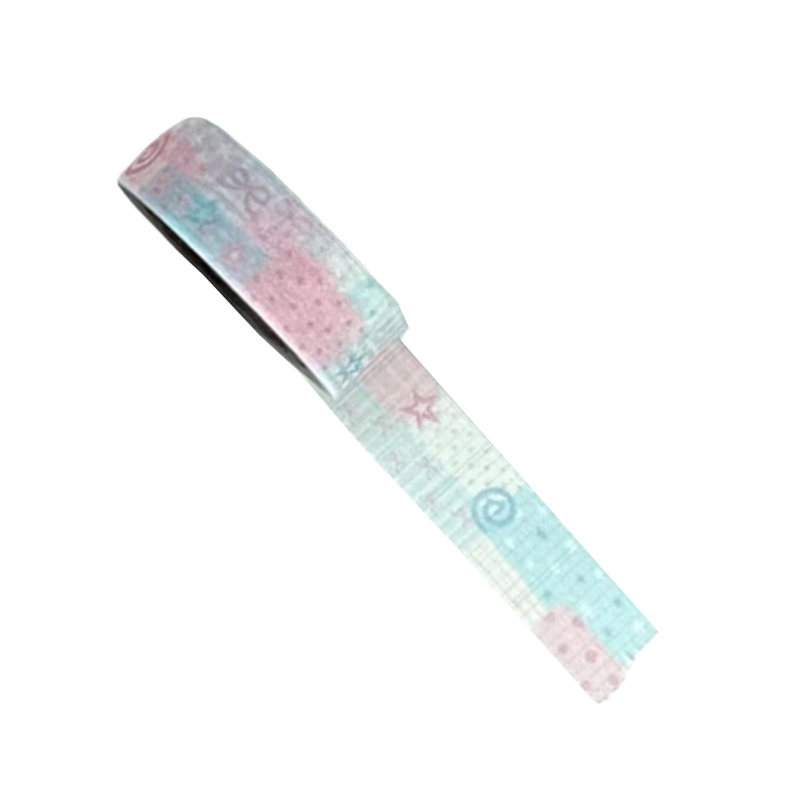 Xjdzineq Star Scrapbooking Tape Background Decorative Aesthetic Masking for Journal Photo Album Wrapping Adhesive