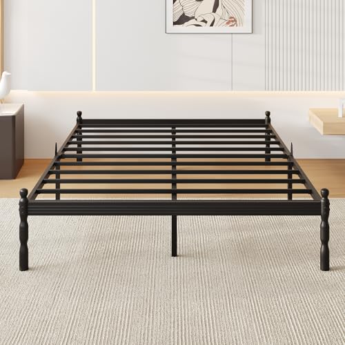 Goltriever 14 Inch Full Size Bed Frame with 2 Pcs
