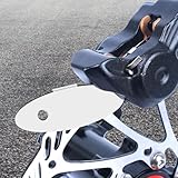 Diseño confiable: elaborado a partir de metal, esta herramienta de alineación de discos de ciclismo soporta una alta torsión y no es fácil de dañar o deformarse. Puede proporcionar una buena experiencia de usuario