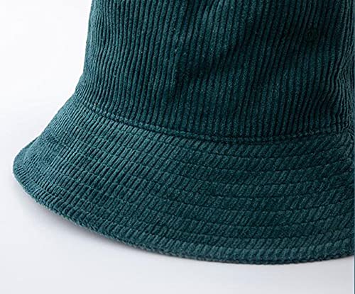 Niction Bucket Hat For Women Men Winter Bucket Hat Solid Color Corduroy Bucket Hat Warm Fisherman Hat 2022 #TOP4