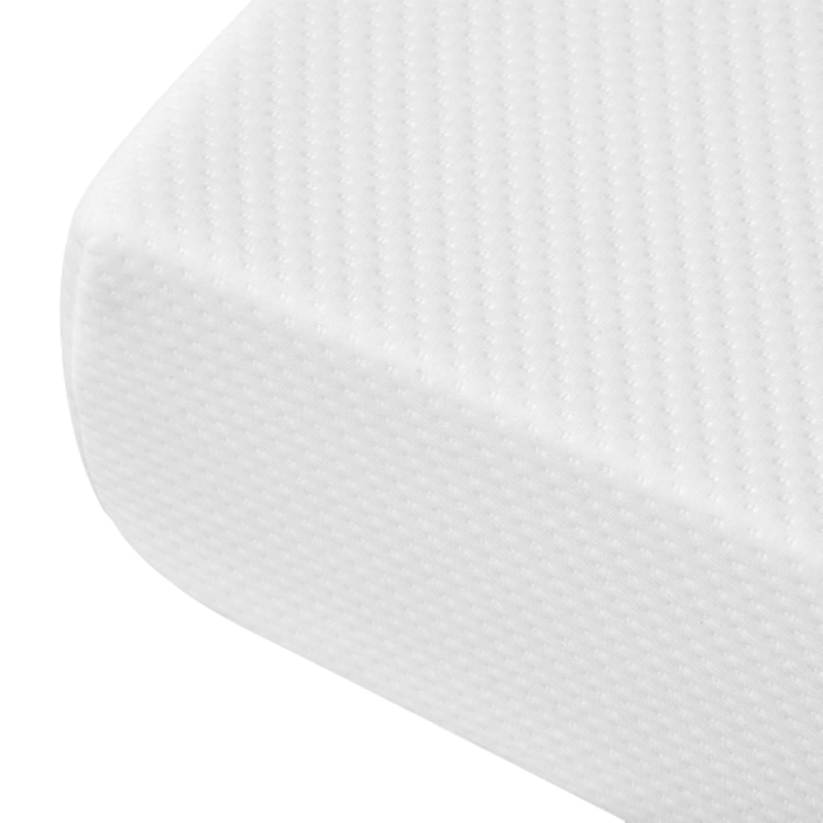 Materac nawierzchniowy, narzuta z antypoślizgowymi cząsteczkami i uchwytami, certyfikat Öko-Tex, ergonomiczna, oddychająca i trwała, twardość H3, 90 x 200 cm