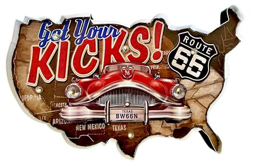 DiiliHiiri Retro Cartello Luminoso a LED Accessori...