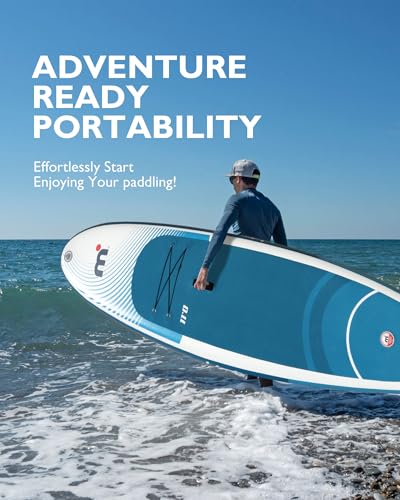 Mistral-Stand-Up-Paddle-Board-11x31x6-Inflatable-SUP-Yoga-Pilates-Kayaking-Boards-Stable-and-Lightweight-Paddleboard-for-All-Skill-Levels-with-SUP-Accessories-for-Adults-Youth Mistral Stand Up Paddle Board, 11'x31''x6'' Inflatable SUP Yoga & Pilates Kayaking Boards, Stable and Lightweight Paddleboard for All Skill Levels, with SUP Accessories for Adults & Youth - Image 6