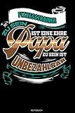 Fitnesstrainer Zu Sein Ist Eine Ehre Papa Zu Sein Ist Unbezahlbar: Liniertes Notizbuch Trainer Fitness Geschenk für Personal Trainer Notizheft ... Vatertag I Größe 6 x 9 I Liniert I 120 Seiten