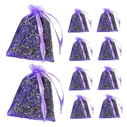 MAGICLULU 10 bolsas sachet lavanda para armario y auto miniatura 1