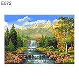 Pintura de diamante de estilo europeo proporciona un excelente efecto visual.